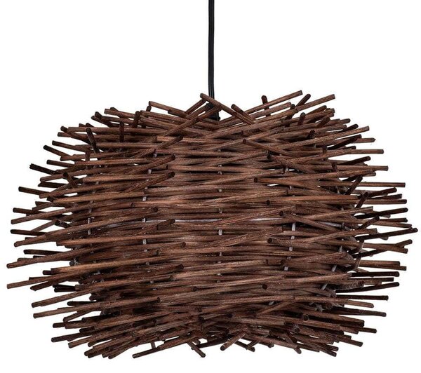 Φωτιστικό Οροφής Minorca 01733 Φ35x23cm 1xE27 Brown GloboStar