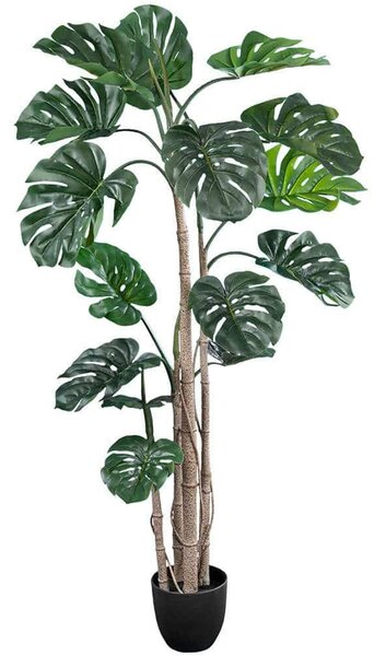 Τεχνητό Δέντρο Monstera 20006 Φ80x150cm Green-Beige Globostar