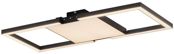 Φωτιστικό Οροφής - Πλαφονιέρα Macellara 390019 77x33,5x7,5cm Dim Led Black-White Eglo