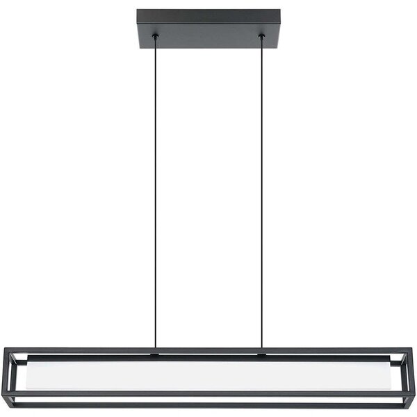 Φωτιστικό Οροφής - Ράγα Gualajo 39629 89x11x201cm Dim Led 3850lm 31,3W 3000K Black Eglo