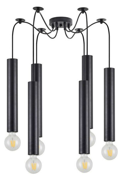 Φωτιστικό Οροφής Adept Tube 77-8669 5,5x300cm 60W Black Homelighting