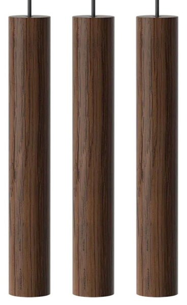 Φωτιστικό Οροφής Chimes Cluster 2231 Φ3,4x22cm 3xLed 220lm 2W 3000K Dark Oak Umage