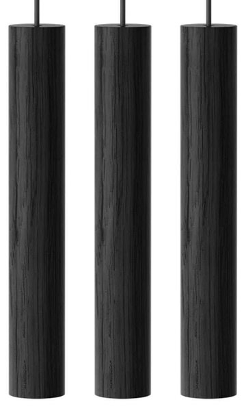 Φωτιστικό Οροφής Chimes Cluster 2232 Φ3,4x22cm 3xLed 220lm 2W 3000K Black Oak Umage