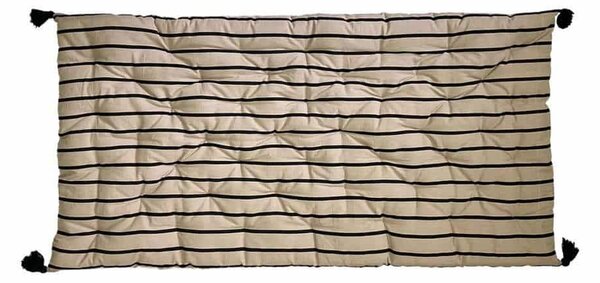 Μαξιλάρα Soft 09-1285 160x80x10cm Dark Grey-Beige