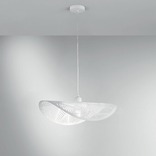 Φωτιστικό Οροφής Κρεμαστό I-RHEI-LEAF-S50 E27 150x50x30cm White Luce Ambiente Design