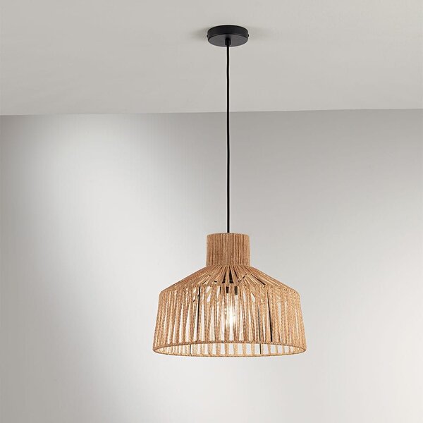 Φωτιστικό Οροφής Κρεμαστό I-Tropikana-S35 E27 183,5x35x31cm Natural Luce Ambiente Design