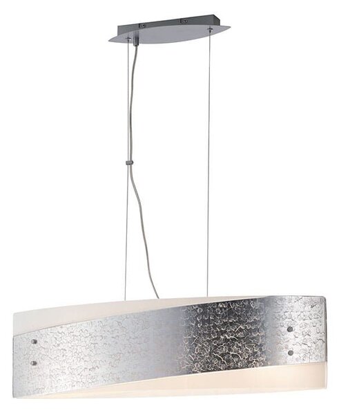 Φωτιστικό Οροφής - Ράγα I-Paris/S4 E27 120x75x20 Silver Luce Ambiente Design