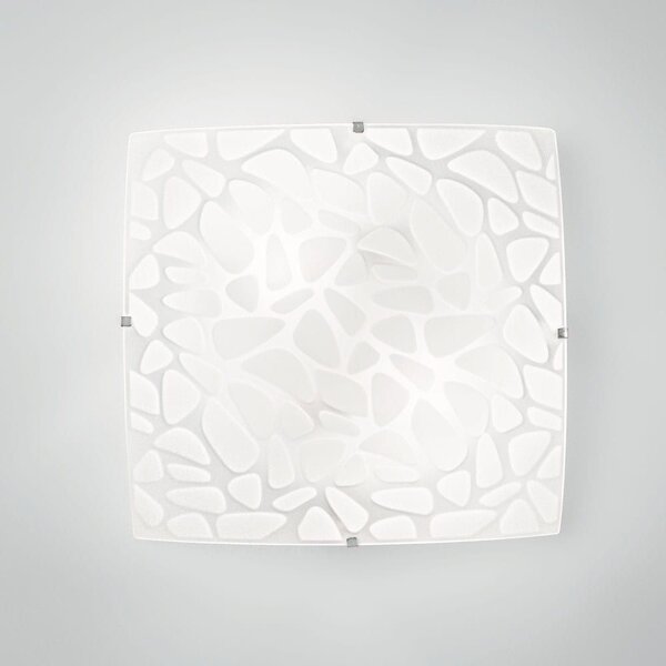 Φωτιστικό Οροφής - Πλαφονιέρα I-Island-PL30 E27 30x30x9cm White Luce Ambiente Design