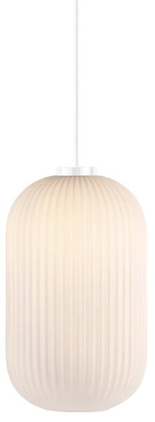 Φωτιστικό Οροφής Κρεμαστό Milford 20 46573001 E27 40W 20x33,5cm Opal White Nordlux