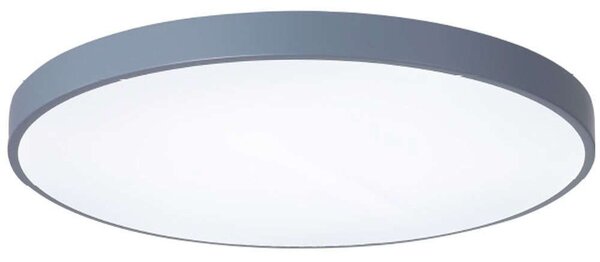 Φωτιστικό Οροφής - Πλαφονιέρα 42035-B-Gray Φ60x5cm Led 8800lm 110W Grey Inlight