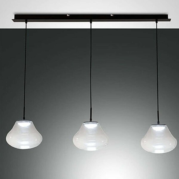 Φωτιστικό Οροφής - Ράγα Deva 3774-48-241 105x6,5x200cm Dim Led 4530lm 42W Clear Fabas Luce