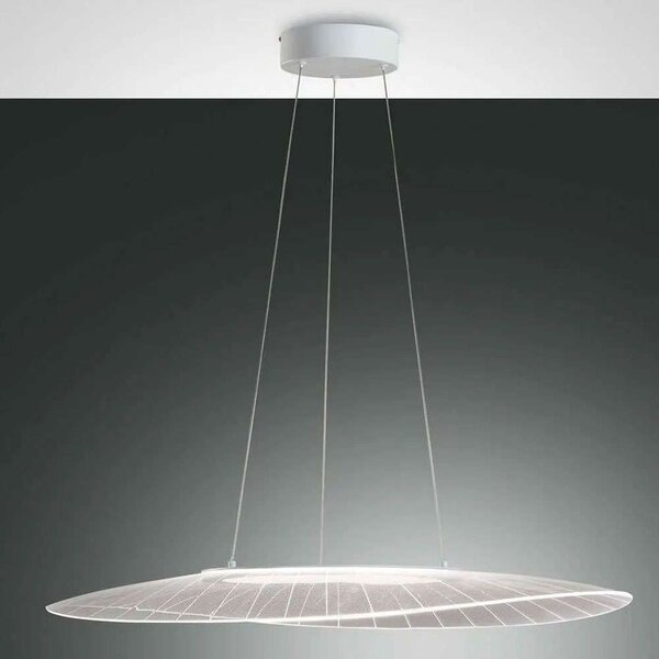 Φωτιστικό Οροφής Smart Vela 3625-45-102-01 78x55x200cm Dim Led 5400lm 40W White Fabas Luce