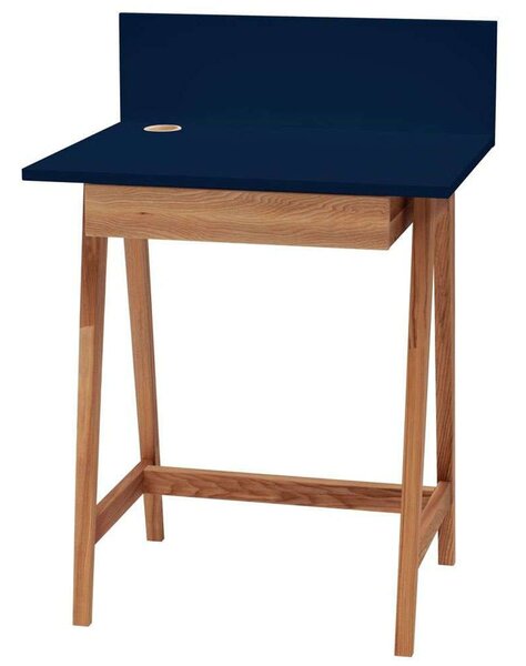 Γραφείο Luka LUKA1DOFOAK15 65x50x75cm Oak-Navy Blue