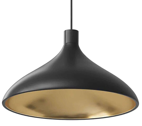 Φωτιστικό Οροφής Swell Single W 10303 41x25cm Dim E26 1050lm 13W 3000K Black-Brass Pablo Designs