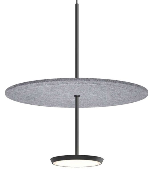 Φωτιστικό Οροφής Sky Sound 18 10570/10577 46x44,4cm Led 1250lm 18W Black-Grey Pablo Designs