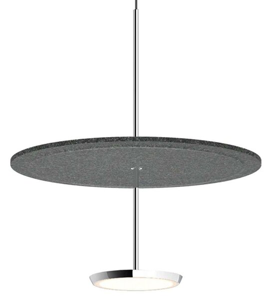 Φωτιστικό Οροφής Sky Sound 18 10570/10578 46x44,4cm Led 1250lm 18W Aluminium-Anthracite Pablo Designs