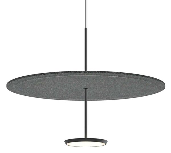 Φωτιστικό Οροφής Sky Sound 24 10570/10580 61x44,4cm Led 1250lm 18W Black-Anthracite Pablo Designs