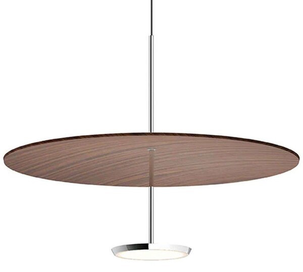 Φωτιστικό Οροφής Sky Dome 24 10570/10586 61x44,4cm Led 1250lm 18W Aluminium-Walnut Pablo Designs