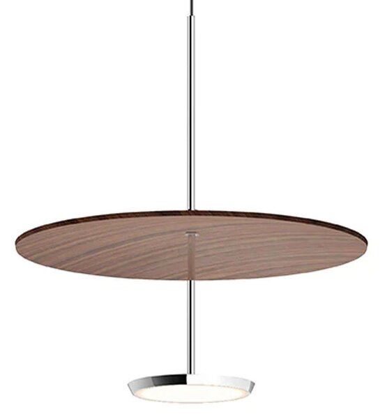 Φωτιστικό Οροφής Sky Dome 18 10570/10584 46x44,4cm Led 1250lm 18W Aluminium-Walnut Pablo Designs