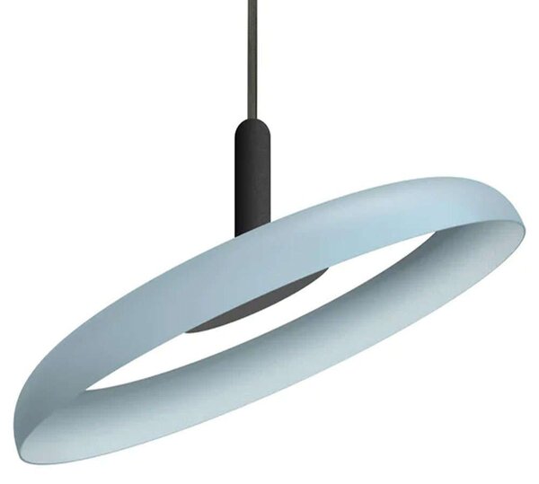 Φωτιστικό Οροφής Nivél 15 10781 38x14cm Dim Led 500lm 10,5W 2700K Light Blue-Black Pablo Designs