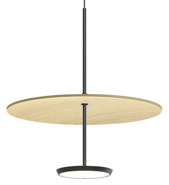 Φωτιστικό Οροφής Sky Dome 18 10570/10583 46x44,4cm Led 1250lm 18W Black-Oak Pablo Designs