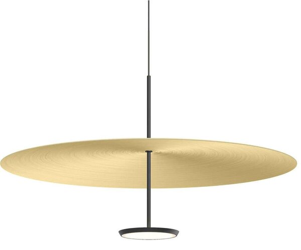 Φωτιστικό Οροφής Sky Dome 32 10764/10767 81x44,4cm Led 1250lm 18W Black-Brass Pablo Designs