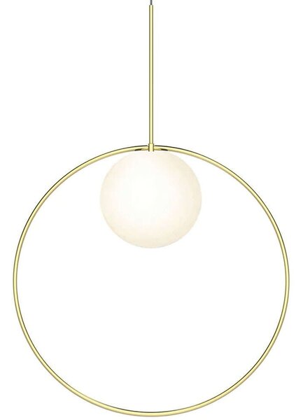 Φωτιστικό Οροφής Bola Halo 22/8 10636 Φ56cm Dim Led 1710lm 20W Brass Pablo Designs