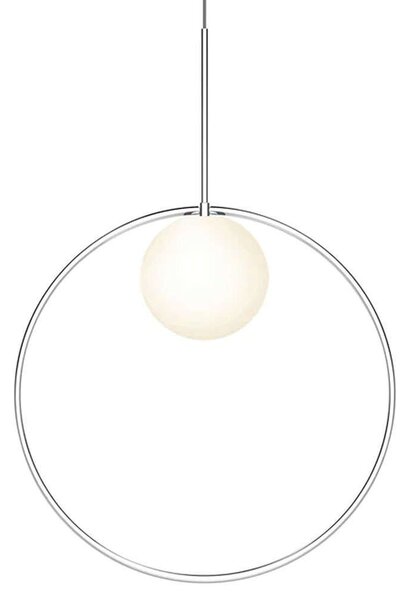 Φωτιστικό Οροφής Bola Halo 18/6 10634 Φ45,7cm Dim Led 1100lm 12W Chrome Pablo Designs