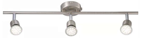 Φωτιστικό Οροφής - Spot Avenue 3-Rail 2113190132 GU10 10x56cm Brushed Steel Nordlux