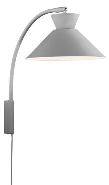 Φωτιστικό Τοίχου Dial 2213371010 E27 38,5x40cm Grey Nordlux