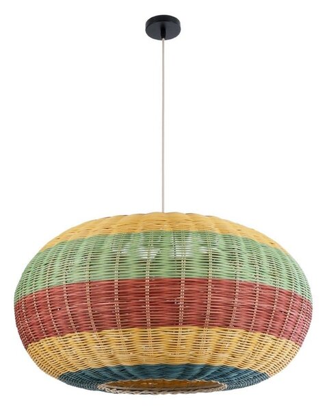 Φωτιστικό Οροφής Κρεμαστό Caballeros 02056 Boho 1xE27 IP20 70x36cm Multi GloboStar