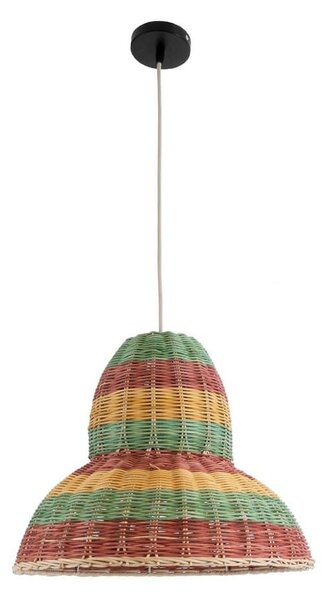 Φωτιστικό Οροφής Κρεμαστό Caballeros 02057 Boho 1xE27 IP20 40x30cm - Multi GloboStar