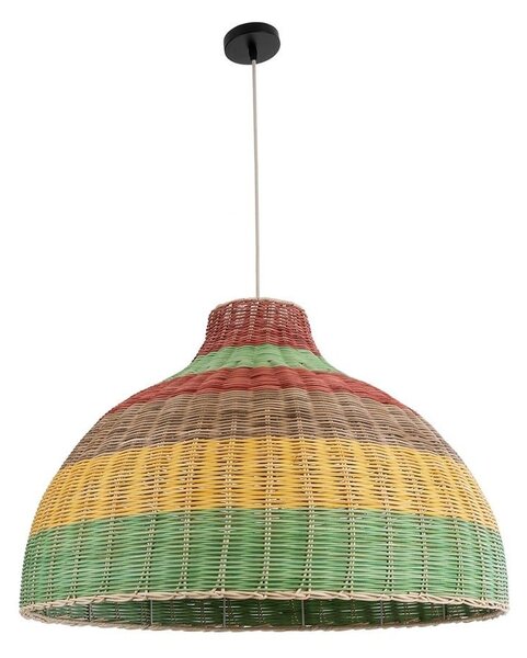 Φωτιστικό Οροφής Κρεμαστό Caballeros 02054 Boho 1xE27 IP20 70x48cm Multi GloboStar