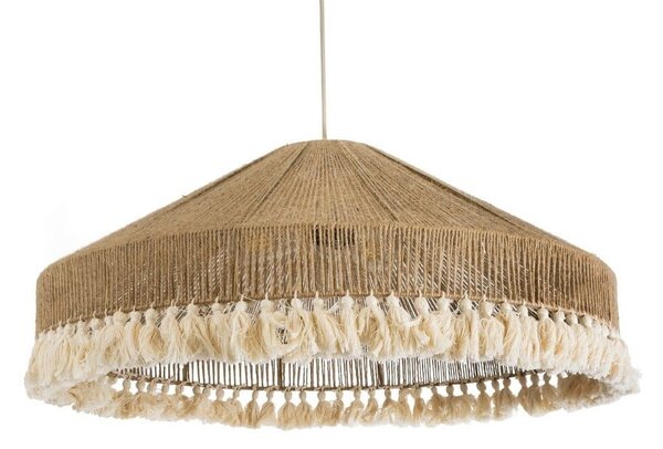 Φωτιστικό Οροφής Κρεμαστό Mazu 02099 Boho 3xE27 IP20 80x35cm Beige-White GloboStar