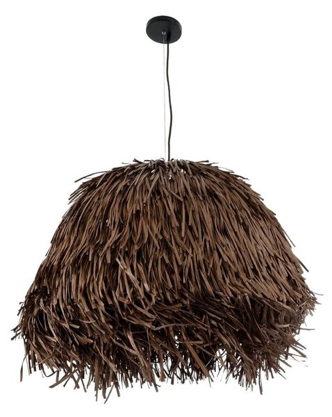 Φωτιστικό Οροφής Κρεμαστό Guadeloupe 02294 Boho 1xE27 IP20 70x45cm Dark Brown GloboStar