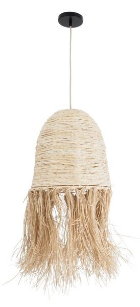 Φωτιστικό Οροφής Κρεμαστό Martinique 02178 Boho 1xE27 IP20 34x70cm Beige GloboStar