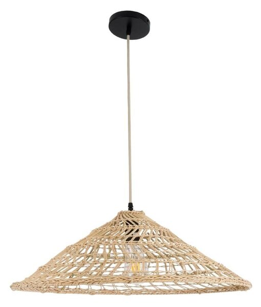 Φωτιστικό Οροφής Κρεμαστό Kaia 02346 Boho 1xE27 IP20 60x20cm Beige GloboStar