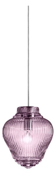 Φωτιστικό Οροφής Clyde LCL0105 23x150cm 1xE27 70W IP20 Amethyst Zafferano