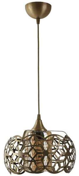 Φωτιστικό Οροφής Nevra 846STL1613 23x80cm 1xE27 60W Gold Opviq