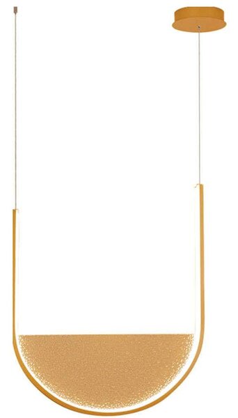 Φωτιστικό Οροφής 23165 40x5x49cm Dim Led 2235lm 28W Gold-Champagne