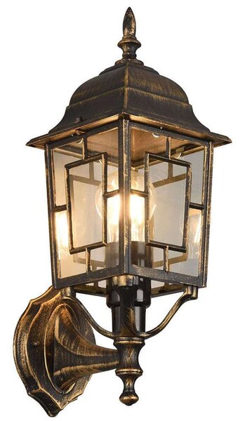 Φωτιστικό Τοίχου - Απλίκα Volturno 205960128 15x19x41cm 1xE27 60W Rust Trio Lighting