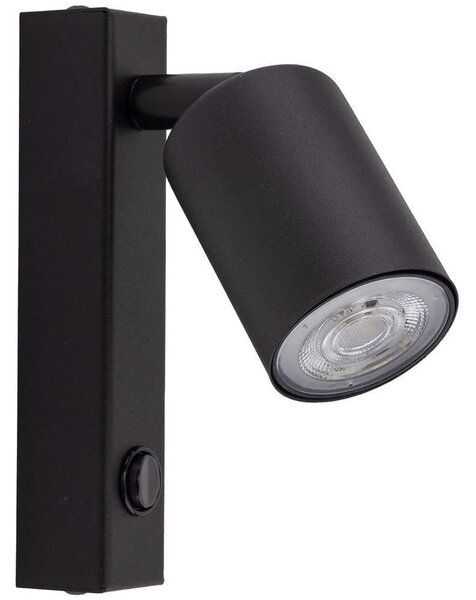 Φωτιστικό Τοίχου - Απλίκα Top 5738 11x14,5x22cm 1xGu10 10W Black TK Lighting