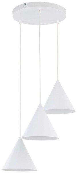 Φωτιστικό Οροφής Cono 10012 42x42x140cm 3xE27 15W White TK Lighting