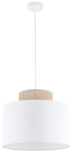 Φωτιστικό Οροφής Duo 1856 Φ38x170cm 1xE27 15W White-Natural TK Lighting