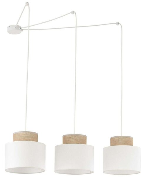 Φωτιστικό Οροφής Duo 2345 400x210cm 3xE27 15W White-Natural TK Lighting