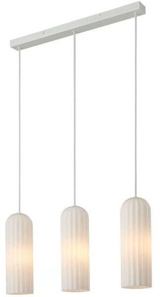 Φωτιστικό Οροφής - Ράγα Miella 2412533001 52x30cm 3xE27 25W White Nordlux