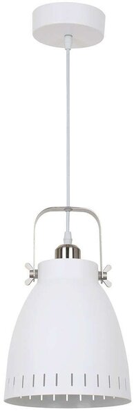 Φωτιστικό Οροφής Sansa 4118754 Φ21,5x186cm 1xE27 20W White-Silver Bot Lighting