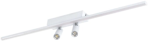 Φωτιστικό Οροφής - Σποτ Γραμμικό Baretti 61227 80x5,5x5cm Dim Led 2688lm 24W White GloboStar