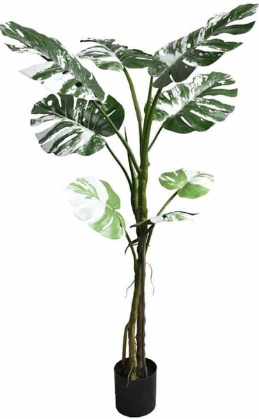 Τεχνητό Δέντρο Monstera II 316-000005 132cm Green-White Inart