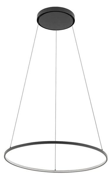 Φωτιστικό Οροφής Circolo M 10862 60x140cm Led 21W 4000K Black Nowodvorski